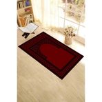 Evdeya Dijital Baskılı Yıkanabilir Motifli 70x130 Namazlık Seccade SECCADE-1, Kırmızı, 70 x 140