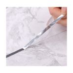 Evdi Fayans Arası Yapışkan Alüminyum Derz Bandı Gümüş 50M x 1cm - 1 Adet - 50 mt x 1cm