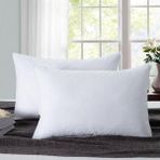 Eve Tekstil 2 adet Polycotton Silikon Yastık 50 x 70 cm 900 gr - Beyaz