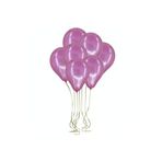 EveFix 100lü Lateks Pastel Balon Fuşya 12inç