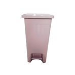 EveFix 15 Lt Slim Pedallı Plastik Çöp Kovası Pembe Renkli