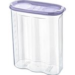 EveFix 2 Kapaklı Ölçekli Erzak Kuru Gıda Saklama Kutusu Kabı 2,4 Litre-Sa940