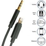 EveFix Aux Araç Dönüştürücü Ses Kablosu 3.5 mm Jack Girişli