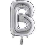 EveFix B Folyo Balon Gümüş 100 Cm Helyum Balon Uçan Balon