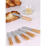 EveFix Bambu Saplı Tereyağ Bıçağı 6 Lı