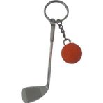 EveFix Gerçekçi Golf Tasarımlı Şık Anahtarlık Kolye Çanta Süsü Golf Keychain Turuncu Renk