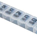 EveFix Haftalık Günlük Ilaç Saklama Kutusu 7 Günlük Ilaç Saklama Kabı