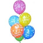 EveFix Happy Birthday Baskılı Balon 10 Adet