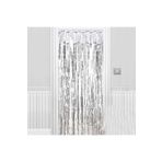 EveFix Işıltılı Duvar Ve Kapı Perdesi Gümüş 90x200 cm