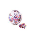 EveFix Kalp Pullu Şeffaf Yuvarlak Balon 24 Inç