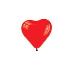 EveFix Kalp Şekilli Balon 12 Inc Kalp Balon Kırmızı Kalp Balon 20 Adet Kırmızı Balon