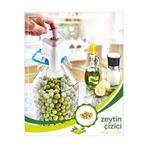 EveFix Kolay Zeytin Çizme Aparatı, Pratik Zeytin Dilme Makinesi, Parmak Korumalığı Hediyeli