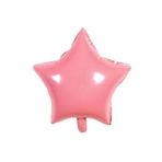 EveFix Makaron Yıldız Folyo Balon Pembe 45cm 3 Adet