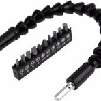 EveFix Matkap Ucu - Bükülebilir Oynar Vidalama Bits Uzatma Aparatı 30Cm - Komple Set