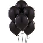 EveFix Siyah Balon 25 Adet