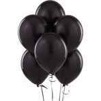 EveFix Siyah Latex Balon (5' Lİ)
