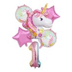 EveFix Unicorn 6lı Balon Set