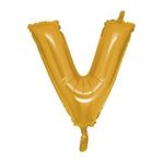 EveFix V Folyo Balon Gold 100 Cm Helyum Balon Uçan Balon