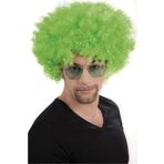 EveFix Yeşil Renk Kıvırcık Afro Bonus Peruk