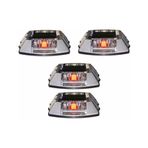 Evelux 11921SLK 4 Adet Solar Yol Butonu