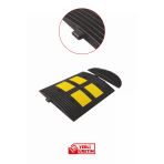 Evelux 12110 YK Kauçuk Şaseli Yol Kasisi + Kapak | Reflektörlü Kapaklı Hız Kesici