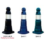 Evelux 12205UBR Siyah Refüj Ayırıcı Duba