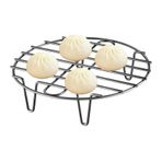 Evember Stainless Steel Steamer Rack,Round Roasting Rack | Izgara ızgara tencere,Küçük pişirme kavurma ızgara rafı, pişirmek için yapışmaz buharla soğutma