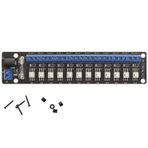 Evemodel 1 Set 3-24 V DC Şalter Anahtarlama Kontrolü Elektrik Dağıtıcı Şalter Priz Şeridi Güç Dağıtım Panosu (12