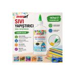 even art 147 ml Sıvı Yapıştırıcı Şeffaf Güçlü Okul Tutkalı Çocuklar İçin Güvenli Sağlığa Zararlı Madde İçermez