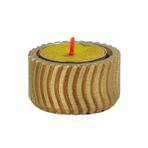 Evene Altın Mumluk Şamdan Tealight Mum Uyumlu Tekerlek Model 8682874832738