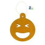 Evene Araç Kokusu Araba Parfümü Oto Araç Kokusu Askılı Koku 2 Adet Emoji