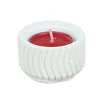 Evene Beyaz Mumluk Şamdan Tealight Mum Uyumlu Tekerlek Model 8682874832813