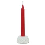 Evene Beyaz Mumluk Şamdan Tealight Ve Ince Mum Uyumlu Ejderha Yumurtası Model 8682874834497