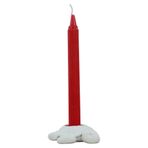 Evene Beyaz Mumluk Şamdan Tealight Ve Ince Mum Uyumlu Kaplumbağa Model 8682874834619