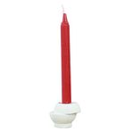 Evene Beyaz Mumluk Şamdan Tealight Ve Ince Mum Uyumlu Kesik Model 8682874832691