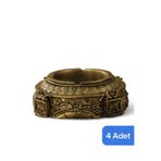 Evene Dekoratif Küllük Altın Eskitme 4 Adet, e.kullukmodel2x4