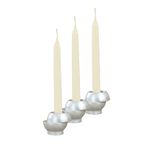 Evene Dekoratif Mumluk Tealight Mumluk Şamdan Mumluk 3 Lü Şamdan Model 25 8682874832660