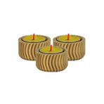 Evene Dekoratif Mumluk Tealight Mumluk Şamdan Mumluk 3 Lü Şamdan Model 26 8682874832745