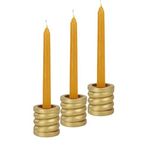 Evene Dekoratif Mumluk Tealight Mumluk Şamdan Mumluk 3 Lü Şamdan Model 27 8682874832868