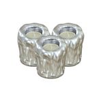 Evene Dekoratif Mumluk Tealight Mumluk Şamdan Mumluk 3 Lü Şamdan Model 30 8682874833261