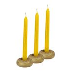 Evene Dekoratif Mumluk Tealight Mumluk Şamdan Mumluk 3 Lü Şamdan Model 33 8682874833582
