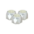 Evene Dekoratif Mumluk Tealight Mumluk Şamdan Mumluk 3 Lü Şamdan Model 35 8682874833865