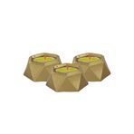 Evene Dekoratif Mumluk Tealight Mumluk Şamdan Mumluk 3 Lü Şamdan Model 36 8682874833940