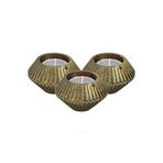 Evene Dekoratif Mumluk Tealight Mumluk Şamdan Mumluk 3 Lü Şamdan Model 37 8682874834084