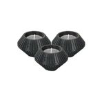 Evene Dekoratif Mumluk Tealight Mumluk Şamdan Mumluk 3 Lü Şamdan Model 37 8682874834169