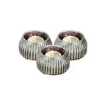 Evene Dekoratif Mumluk Tealight Mumluk Şamdan Mumluk 3 Lü Şamdan Model 38 8682874834244