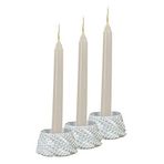 Evene Dekoratif Mumluk Tealight Mumluk Şamdan Mumluk 3 Lü Şamdan Model 40 8682874834466