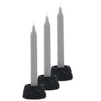 Evene Dekoratif Mumluk Tealight Mumluk Şamdan Mumluk 3 Lü Şamdan Model 40 8682874834527