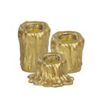 Evene Dekoratif Mumluk Tealight Mumluk Şamdan Mumluk 3 Lü Şamdan Model 43 8682874834657