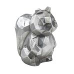Evene Dekoratif Sincap Biblo Heykel El Yapımı Sevimli Hediyelik Süs Eşyası Poly Model Tasarım Ürünü 11 X 16 cm, edekosincap1